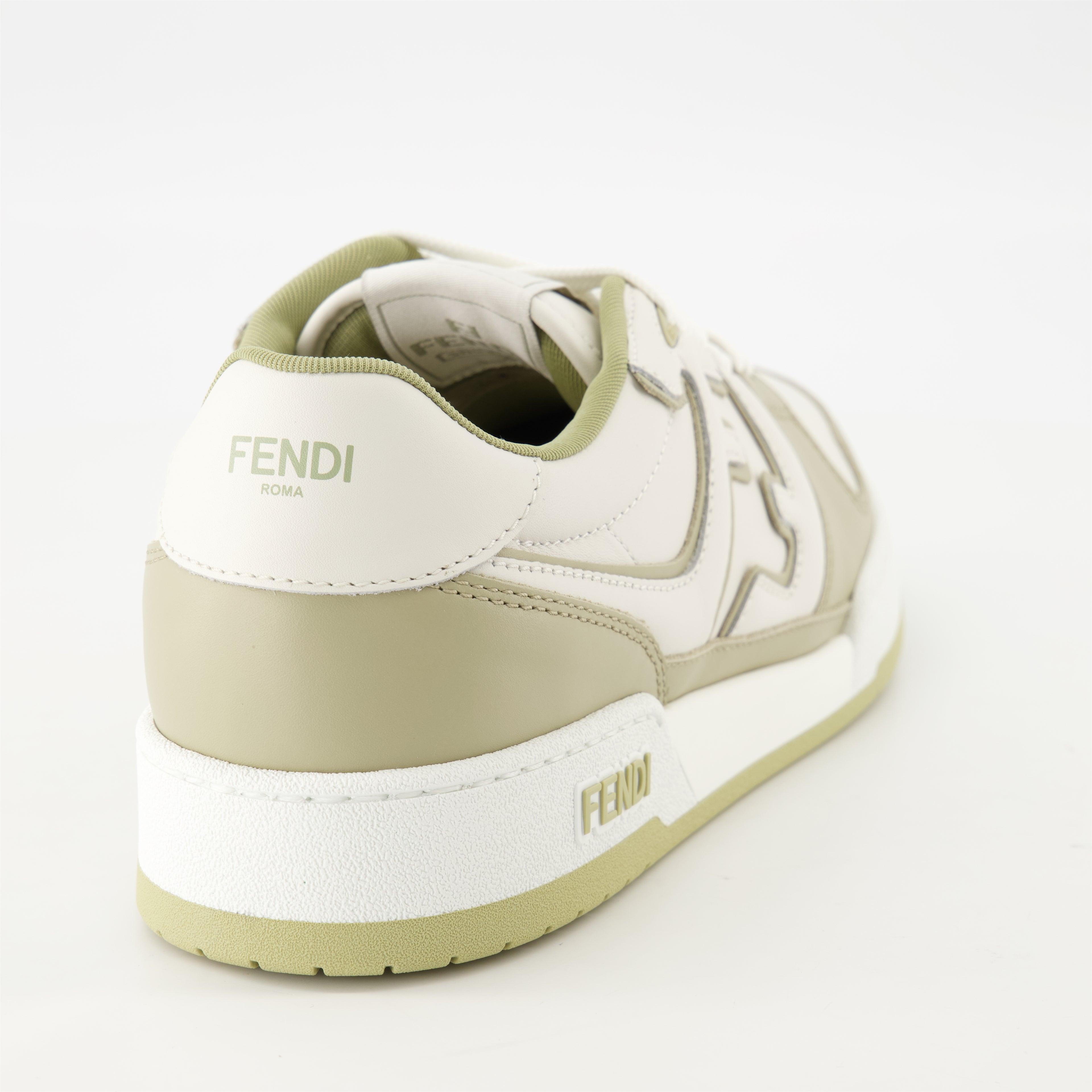 Sneakers Fendi Match Sneakers Fendi Khaki Homme