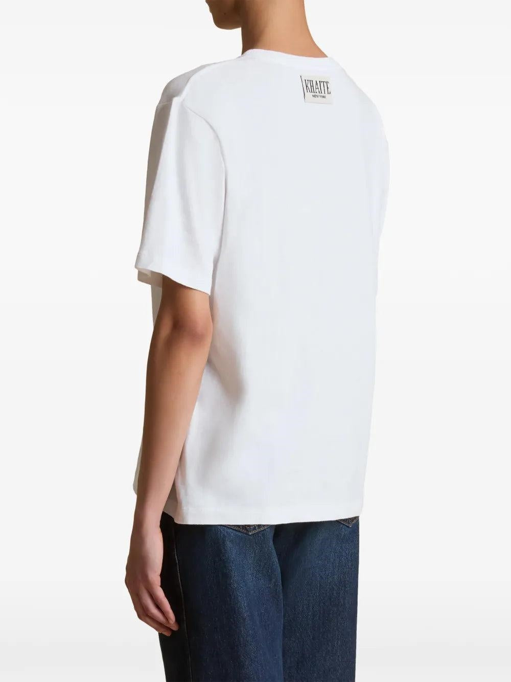 T-shirts T-shirt Mae Khaite Blanc Femme