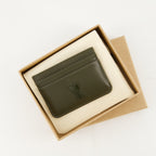 Pequenos artigos de couro Porte-cartes AMI de coeur Ami PARIS Cáqui Unissex