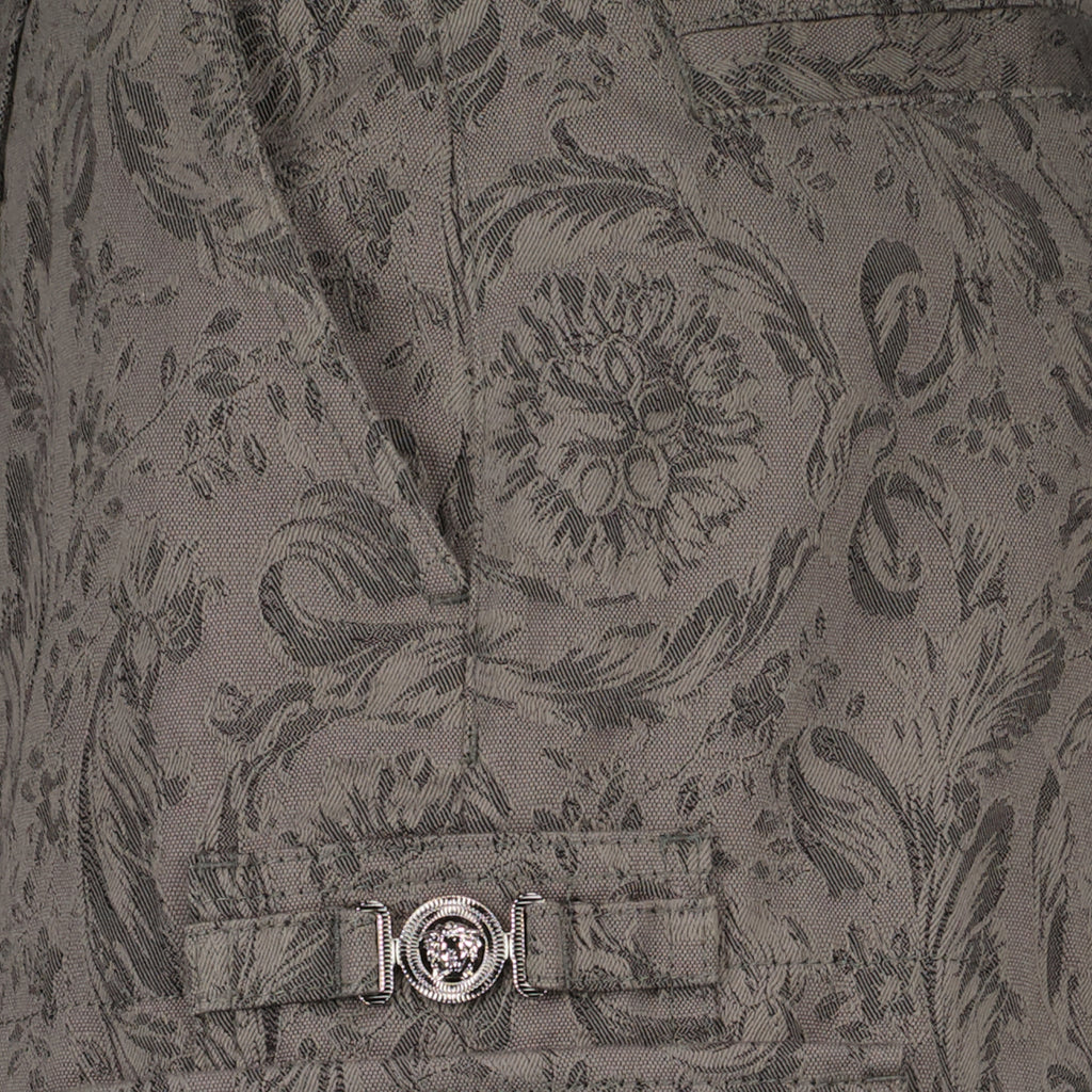 Pantalons Pantalon Barocco Versace Gris Homme