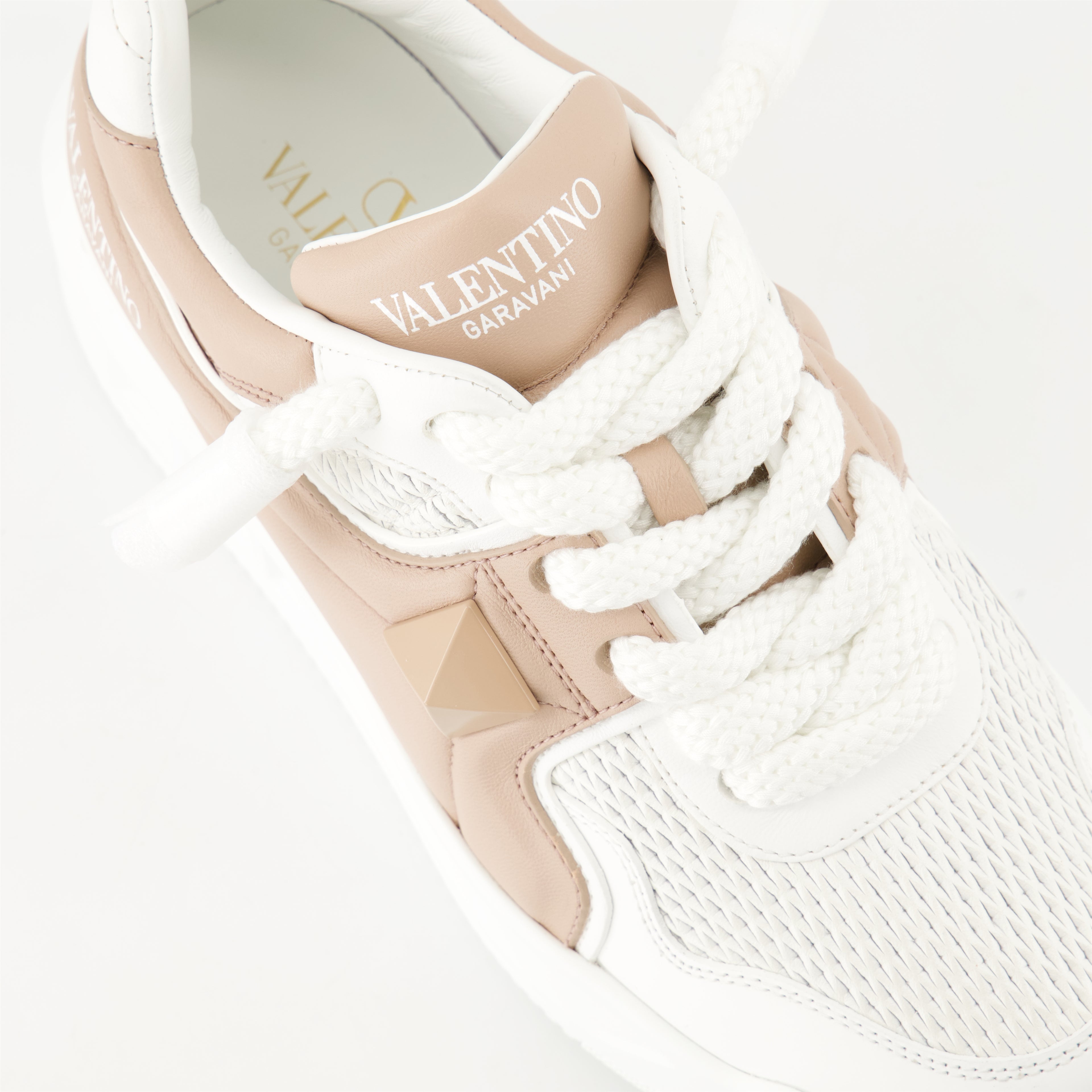 Sneaker Zapatillas One Stud XL Valentino Garavani Rosa Femme