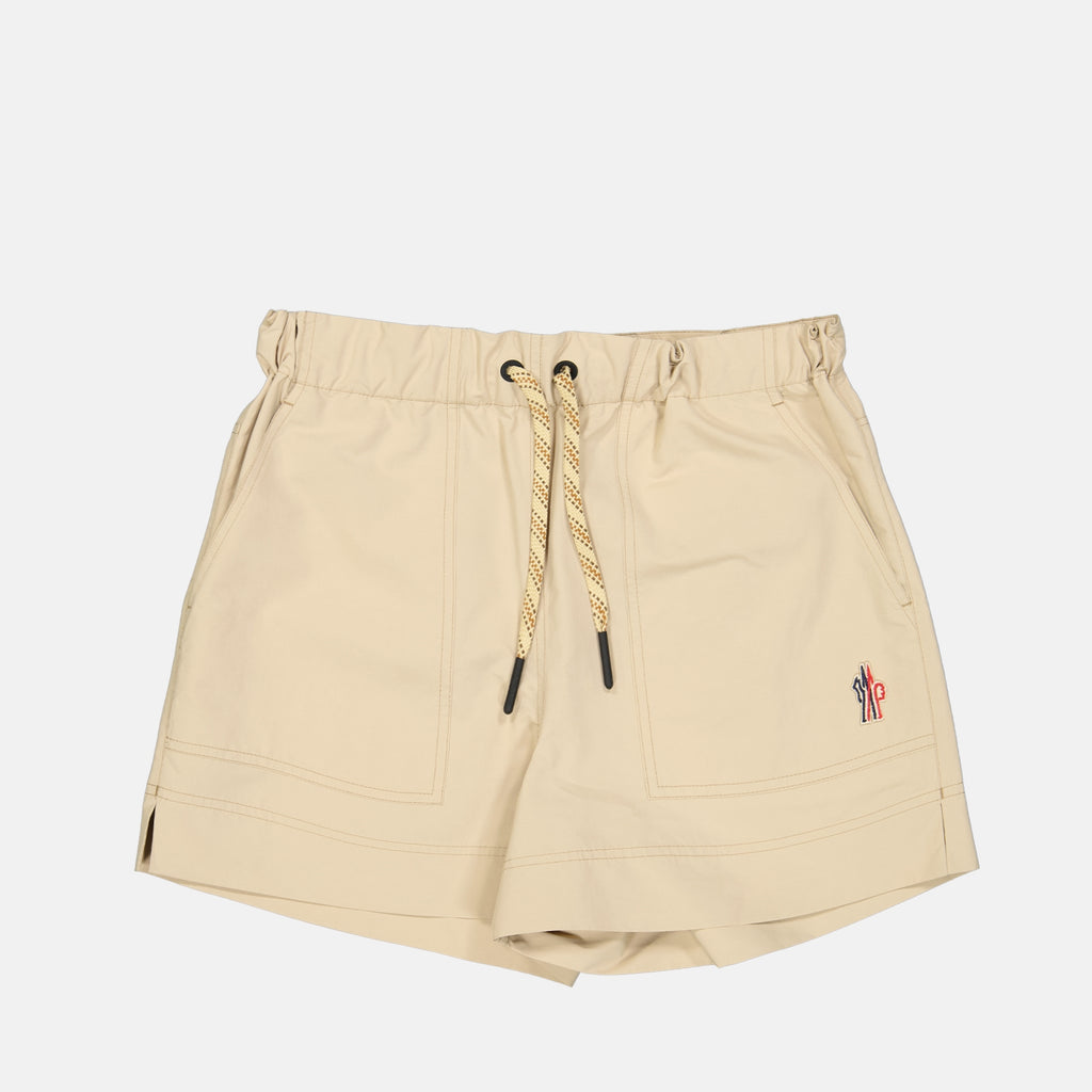 Shorts Nylon Shorts Moncler Grenoble Beige Femme