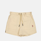 Shorts Nylon Shorts Moncler Grenoble Beige Femme