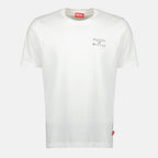 Imagem da t-shirt T-Adjust-V5 branca da marca Diesel para Homem - Época Primavera-Verão 2026 - Vista Frontal