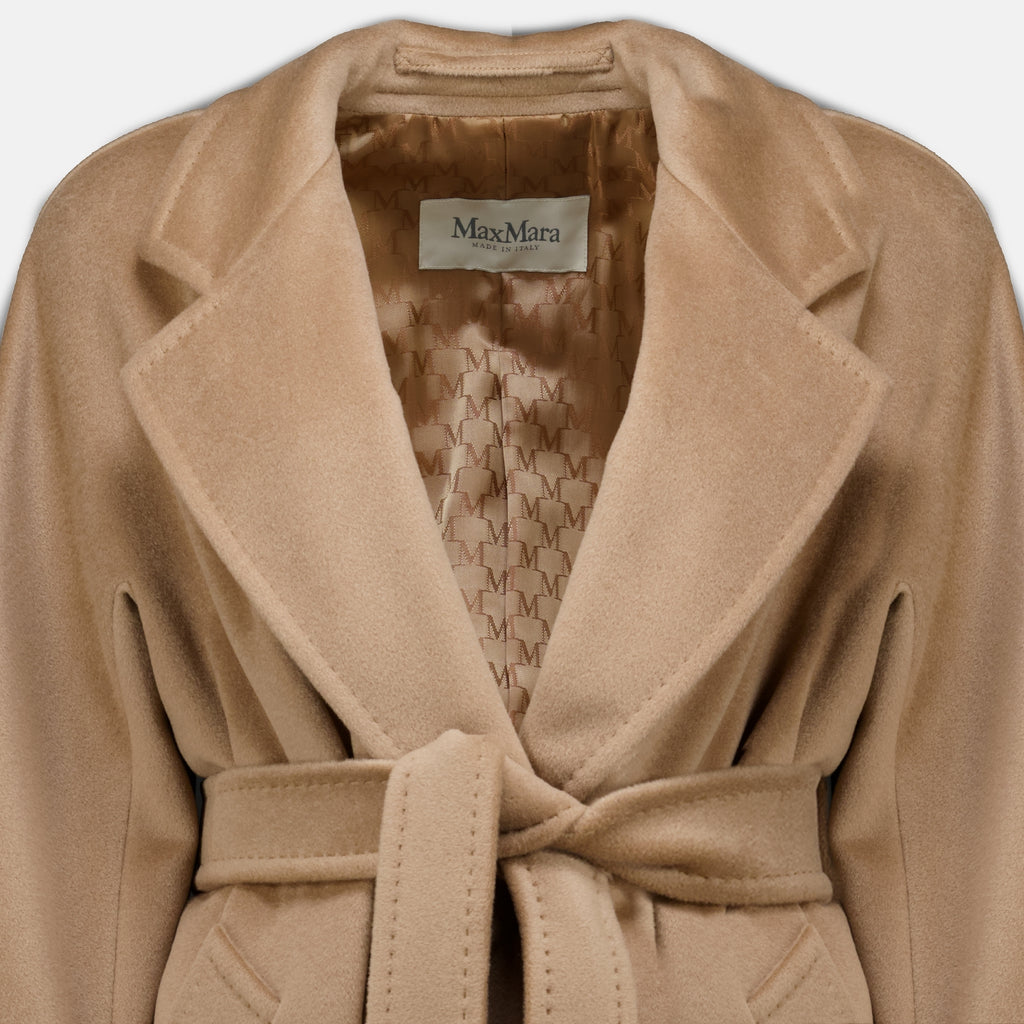 Manteaux Casaco Icon Bege em Lã Max Mara Beige Femme