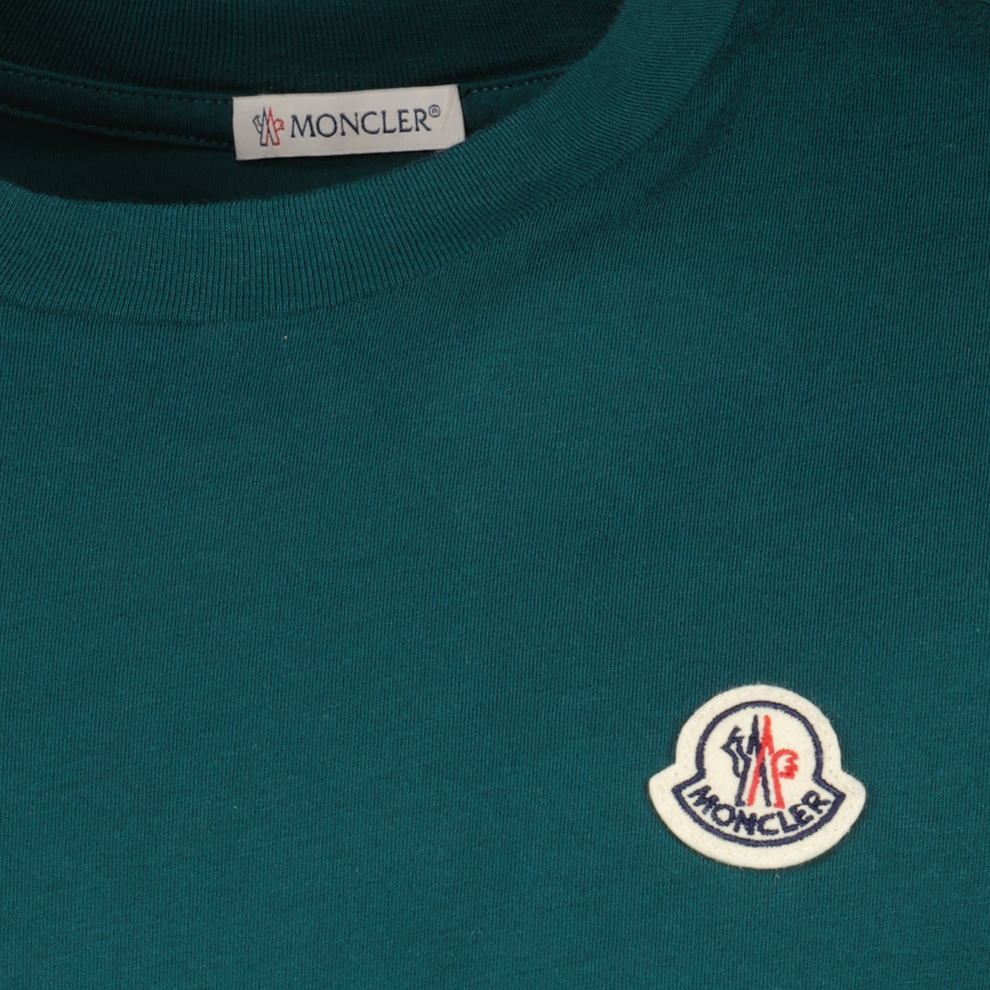 Image of the article Pack of three Moncler logo t-shirts for men - Spring-Summer 2026 - Detailed View_2