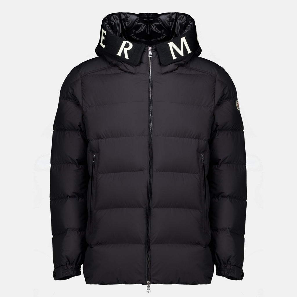 Manteaux Orvelle Schwarze Daunenjacke Moncler Noir Homme