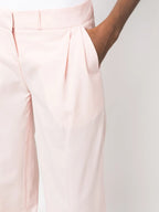Pants Pleated Pants Coperni Pink Women