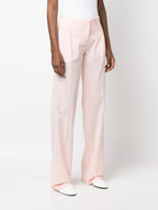 Pants Pleated Pants Coperni Pink Women