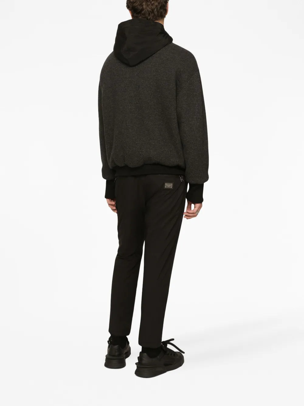 Vestes Bomber à logo plaque Dolce & Gabbana Gris Homme