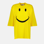 Image of the Moschino Women's Smiley T-shirt - Autumn-Winter 2025 Season - Front View