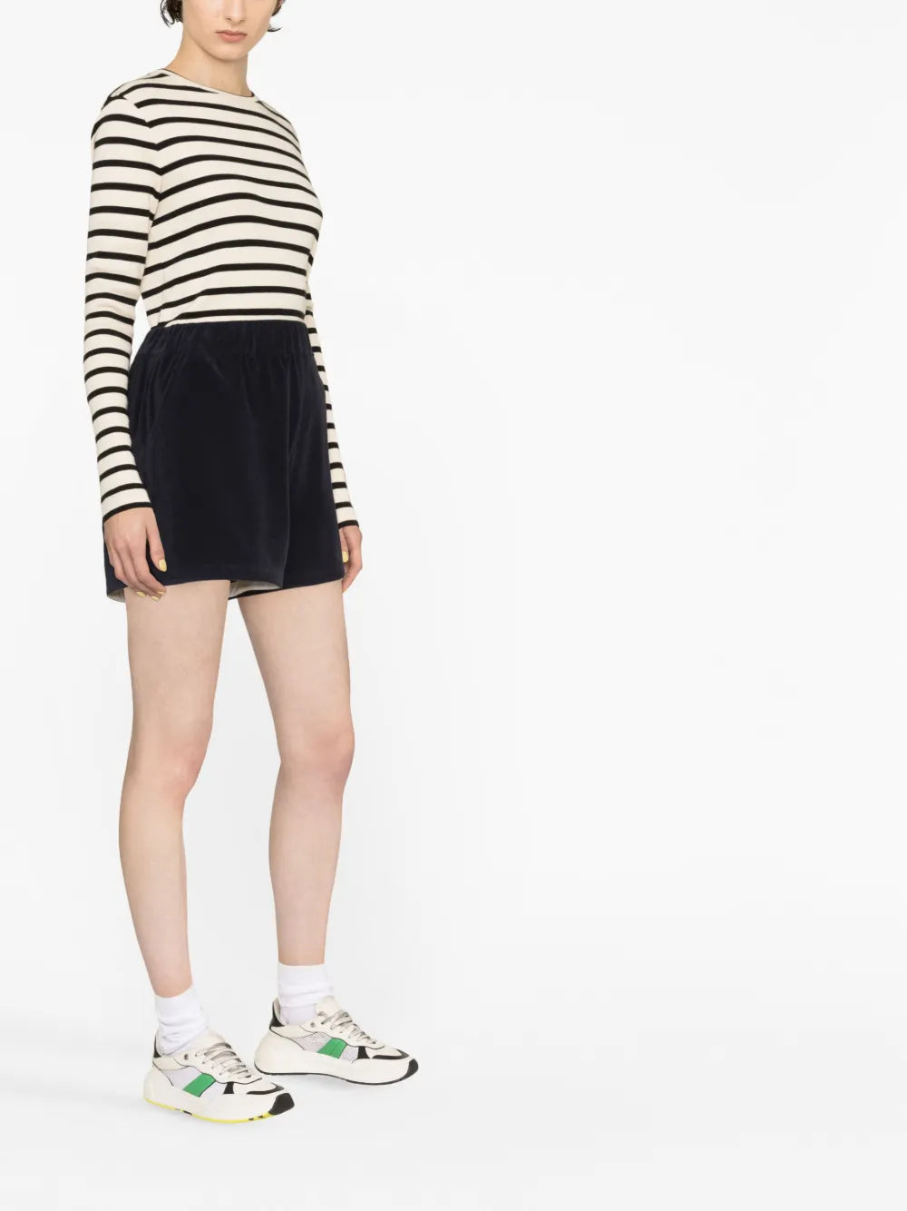 Shorts Terry Cloth Shorts Moncler Dark blue Women