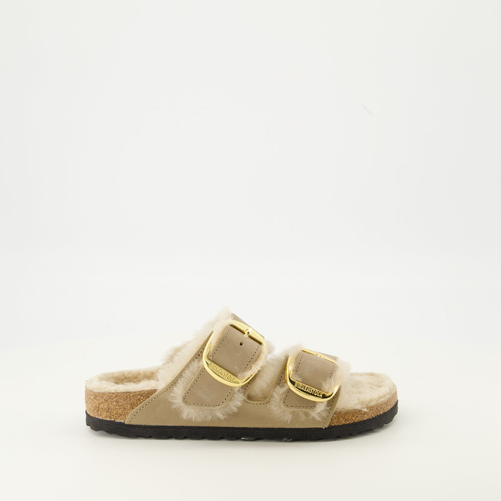 Image de l'article Sandales Arizona Big Buckle de la marque Birkenstock pour Femme - Saison Automne-Hiver 2025 - Vue latérale droite