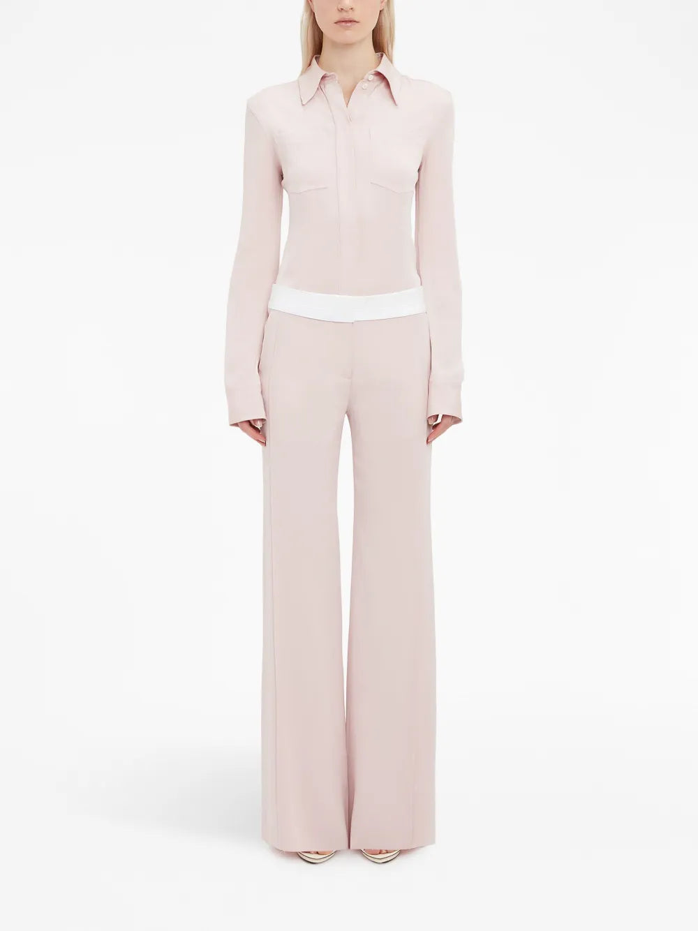 Pants Pleated pants Victoria Beckham Pink Women