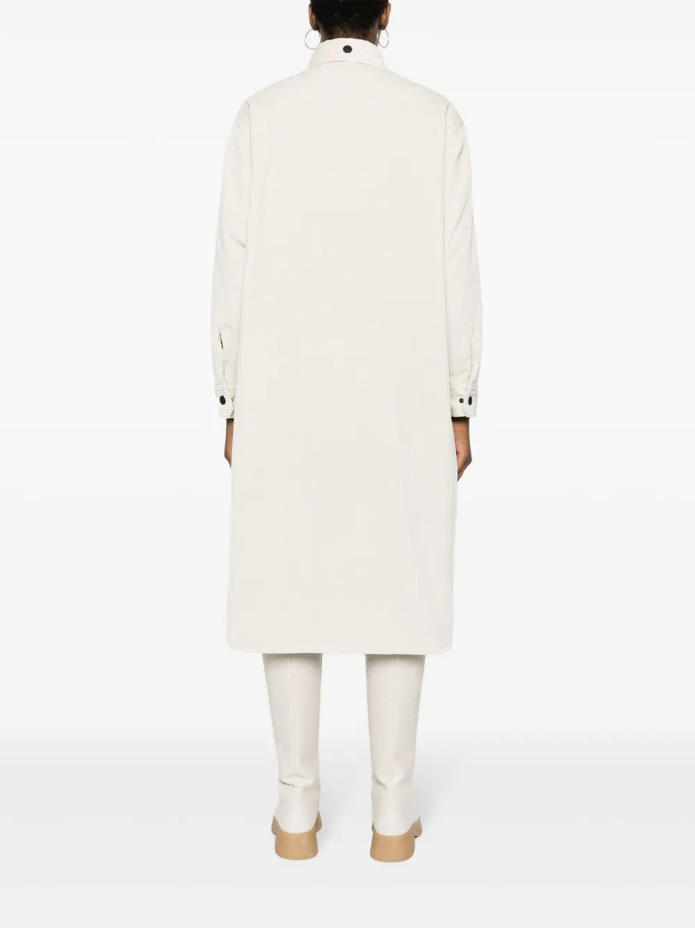 Abrigos Abrigo Largo de Plumón Vanay Moncler Grenoble Beige Femme