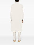 Abrigos Abrigo Largo de Plumón Vanay Moncler Grenoble Beige Femme