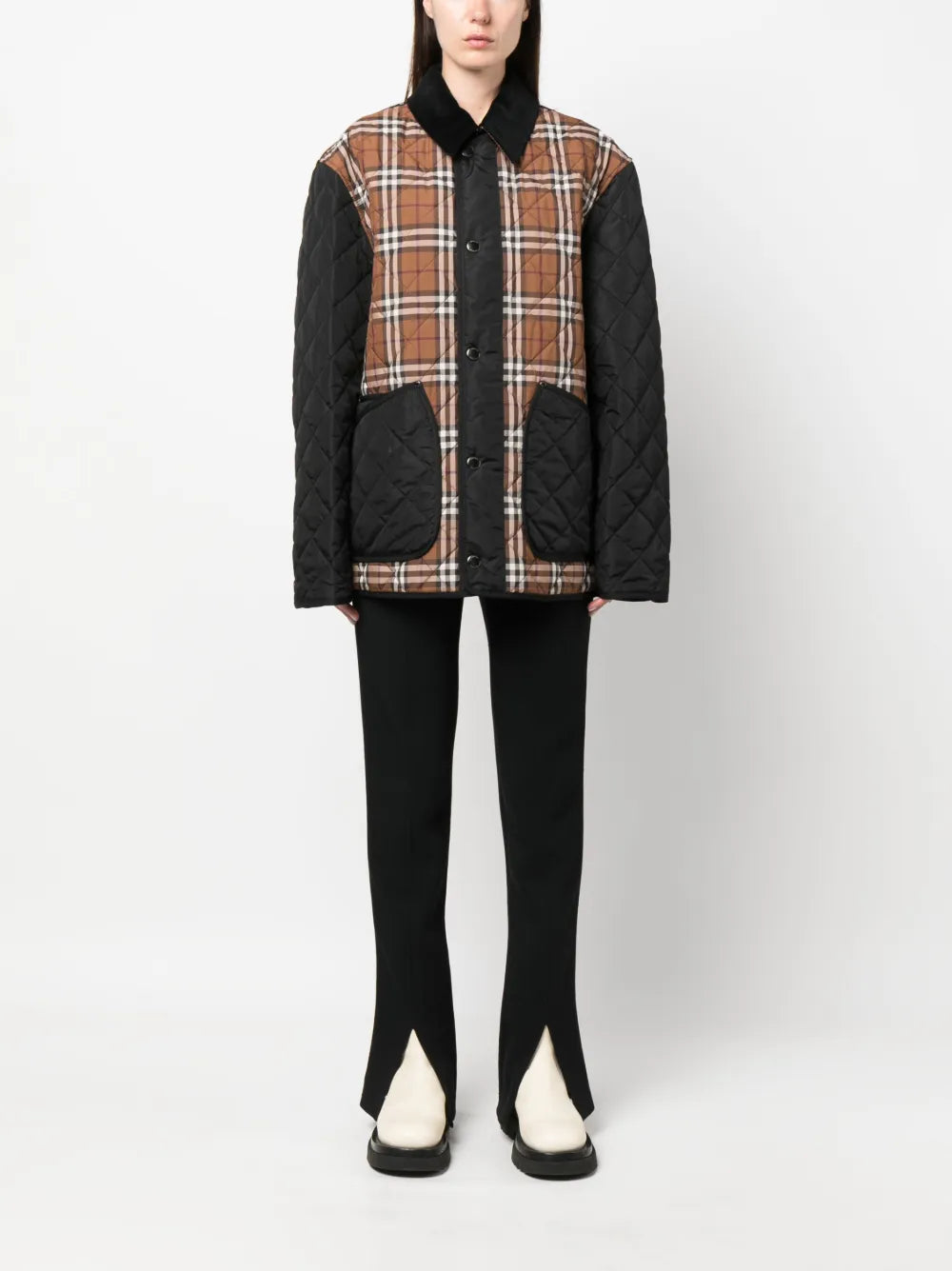 Vestes Veste Weavervale Burberry Marron Homme