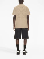 T-shirts Off Stitch T-shirt Off-White Beige Man
