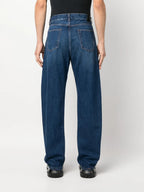 Hosen Skate Straight Jeans Off-White Blau Homme