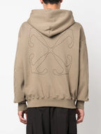 Felpe Felpa Off Stitch Off-White Beige Homme