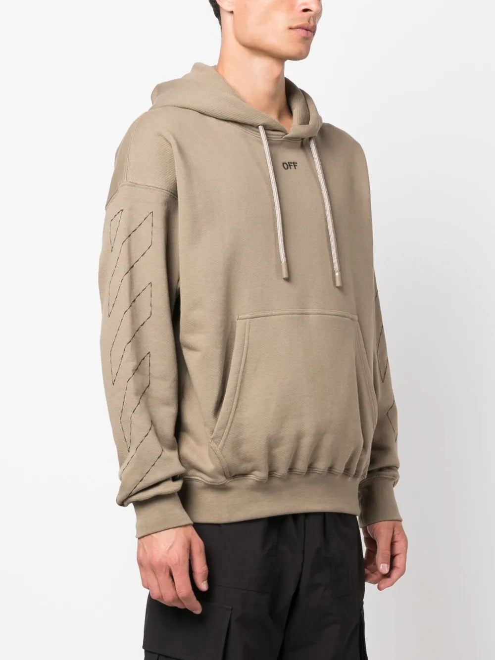 Felpe Felpa Off Stitch Off-White Beige Homme