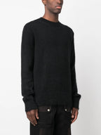 Maglieria Maglione Mohair Arrow Off-White Nero Homme
