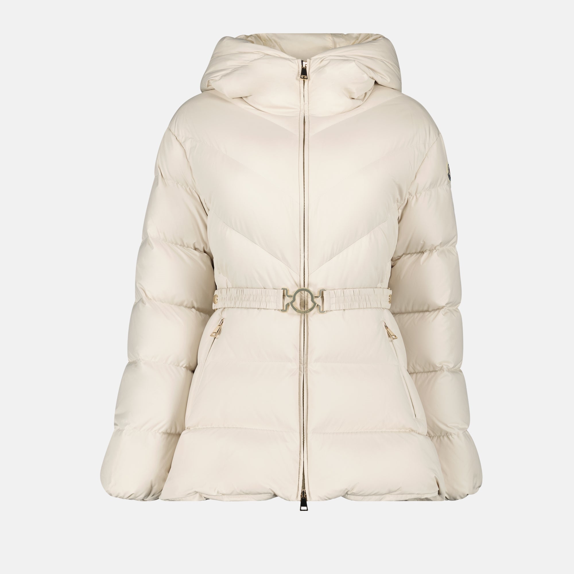 Casacos Casaco Down Brush Moncler Branco Femme