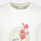 T-shirts T-shirt Drôle Porcelaine blanc Drole De Monsieur Blanc Homme