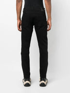 Pantaloni Jeans Slim Alexander McQueen Nero Homme