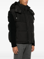 Chaquetas Chaleco de Plumas Sin Mangas Ami PARIS Negro Unisexo