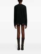 T-shirts Long Sleeve T-shirt Ami PARIS Black Unisex