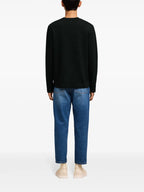 T-shirts Long Sleeve T-shirt Ami PARIS Black Unisex