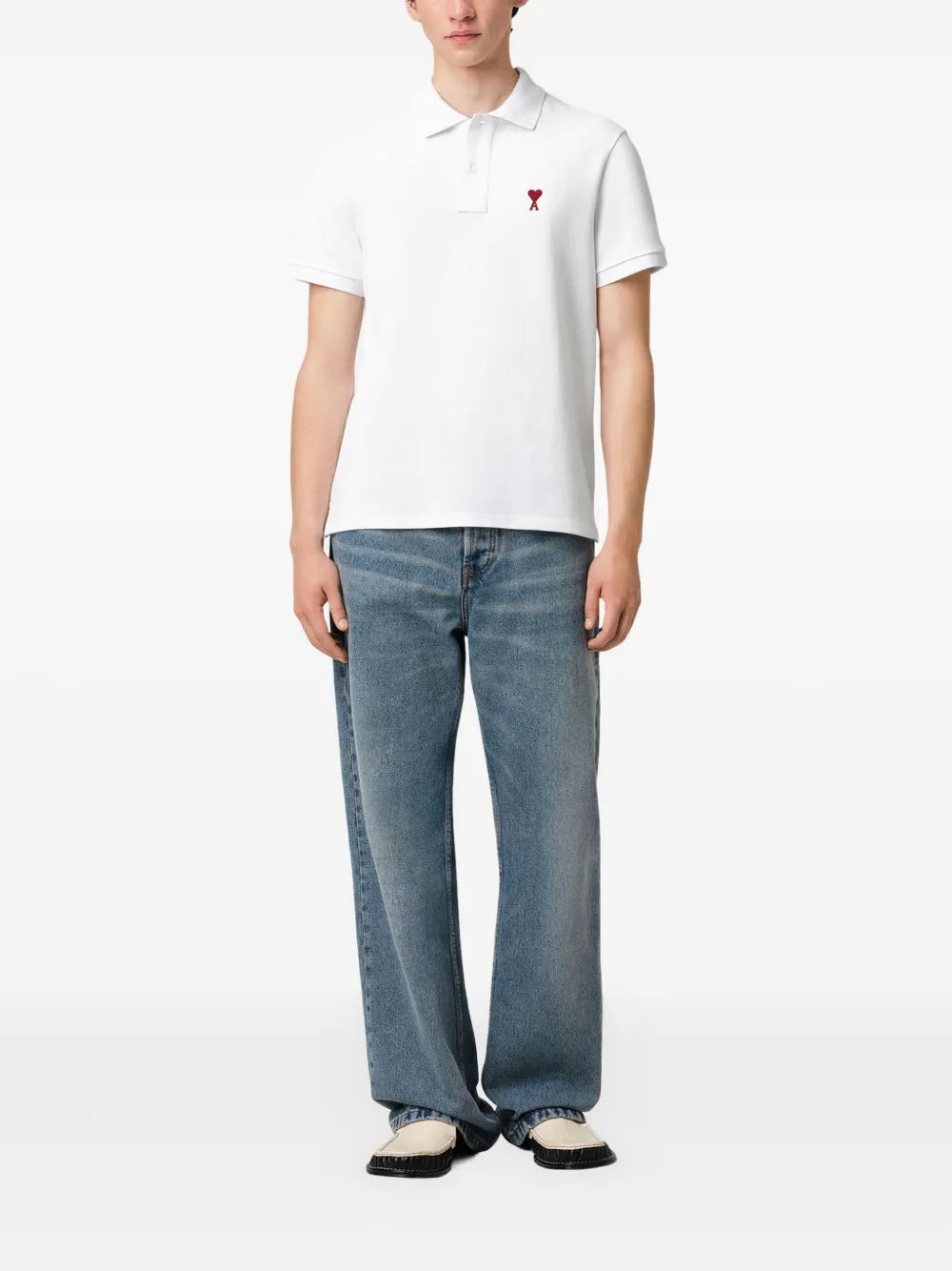 Polos Polo Ami de Coeur Ami PARIS Branco Unissex