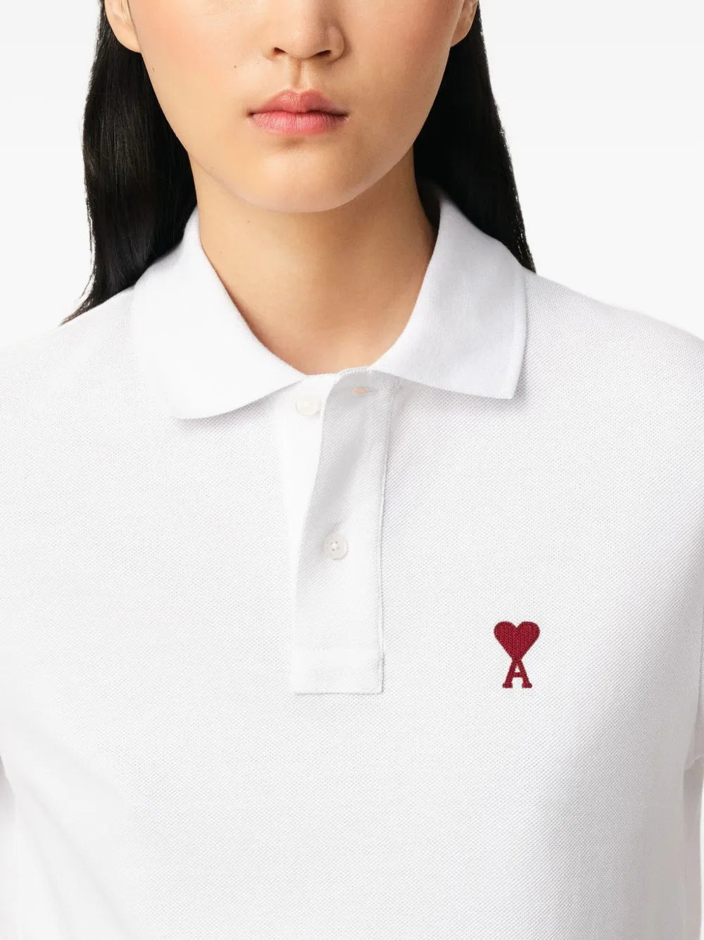 Polos Polo Ami de Coeur Ami PARIS Branco Unissex