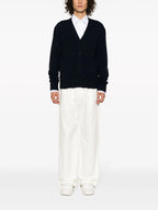 Strickwaren Ami de Coeur Cardigan Ami PARIS Dunkelblau Homme