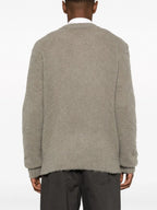 Maille Pull en alpaga Ami PARIS Beige Homme