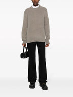 Maille Pull en alpaga Ami PARIS Beige Homme