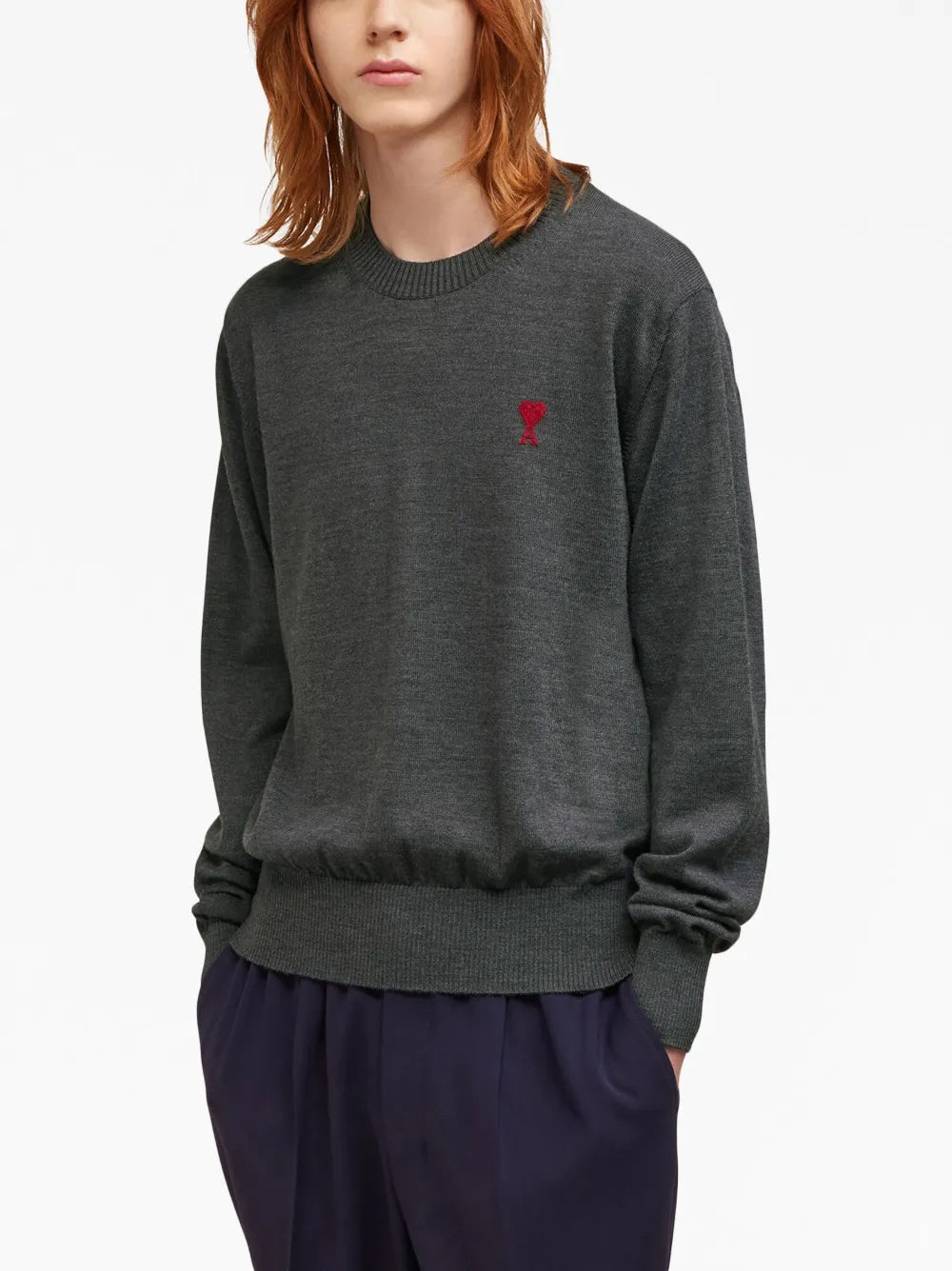 Maglieria Maglione Ami de Coeur Ami PARIS Grigio Homme