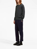 Maglieria Maglione Ami de Coeur Ami PARIS Grigio Homme