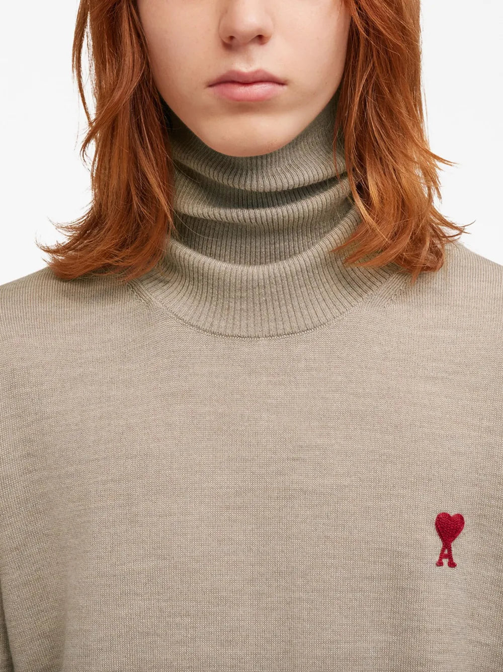 Maille Col roulé Ami de Coeur Ami PARIS Beige Homme