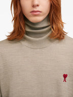 Maille Col roulé Ami de Coeur Ami PARIS Beige Homme