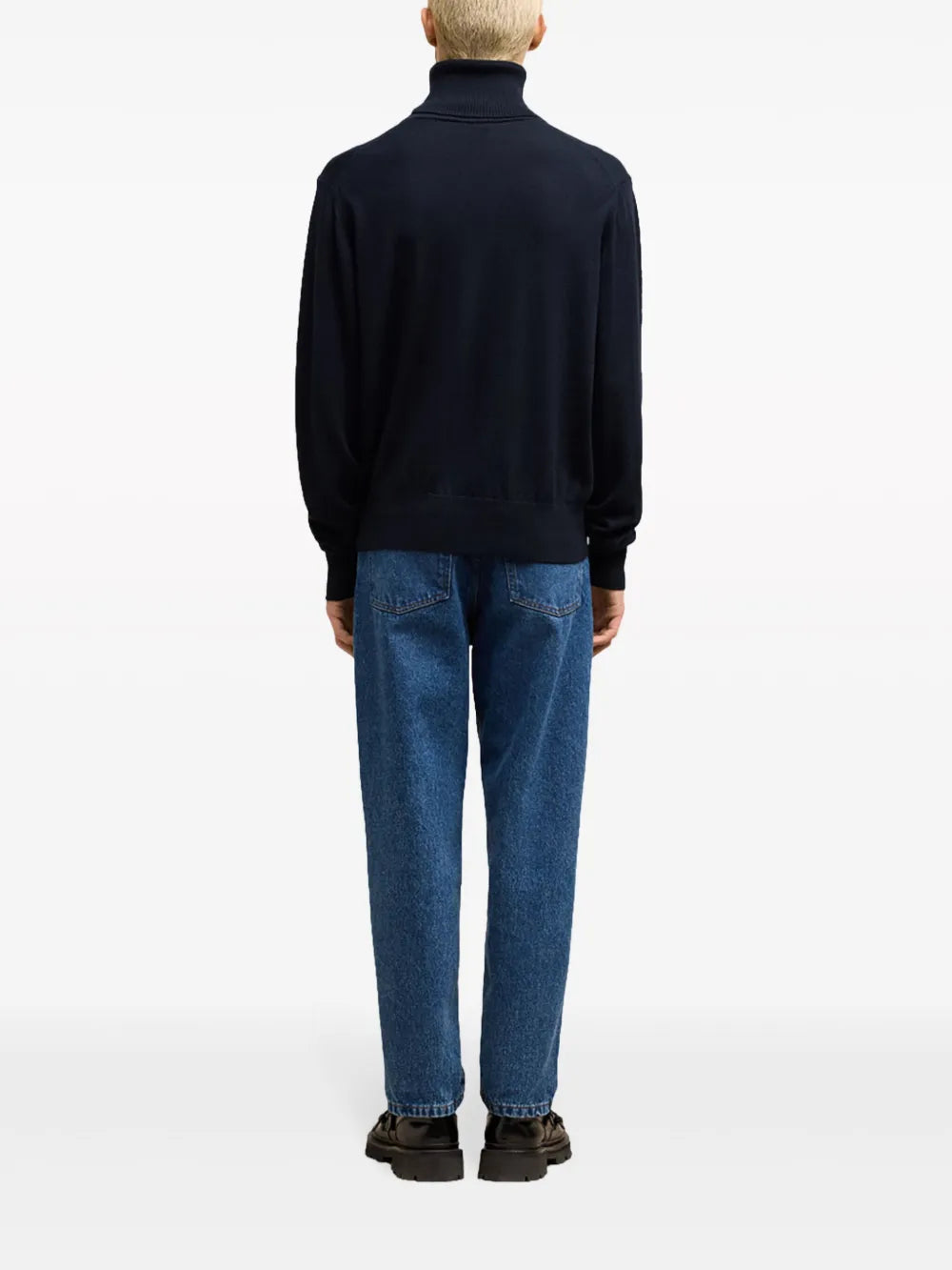 Maille Pull Ami de coeur Ami PARIS Bleu Homme