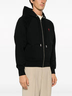 Sweatshirts Ami de Coeur Zip-Up Sweatshirt Ami PARIS Black Unisex