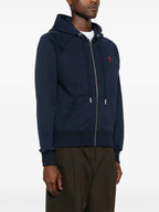 Sweatshirts Sweat zippé Ami de coeur Ami PARIS Bleu foncé Unisexe