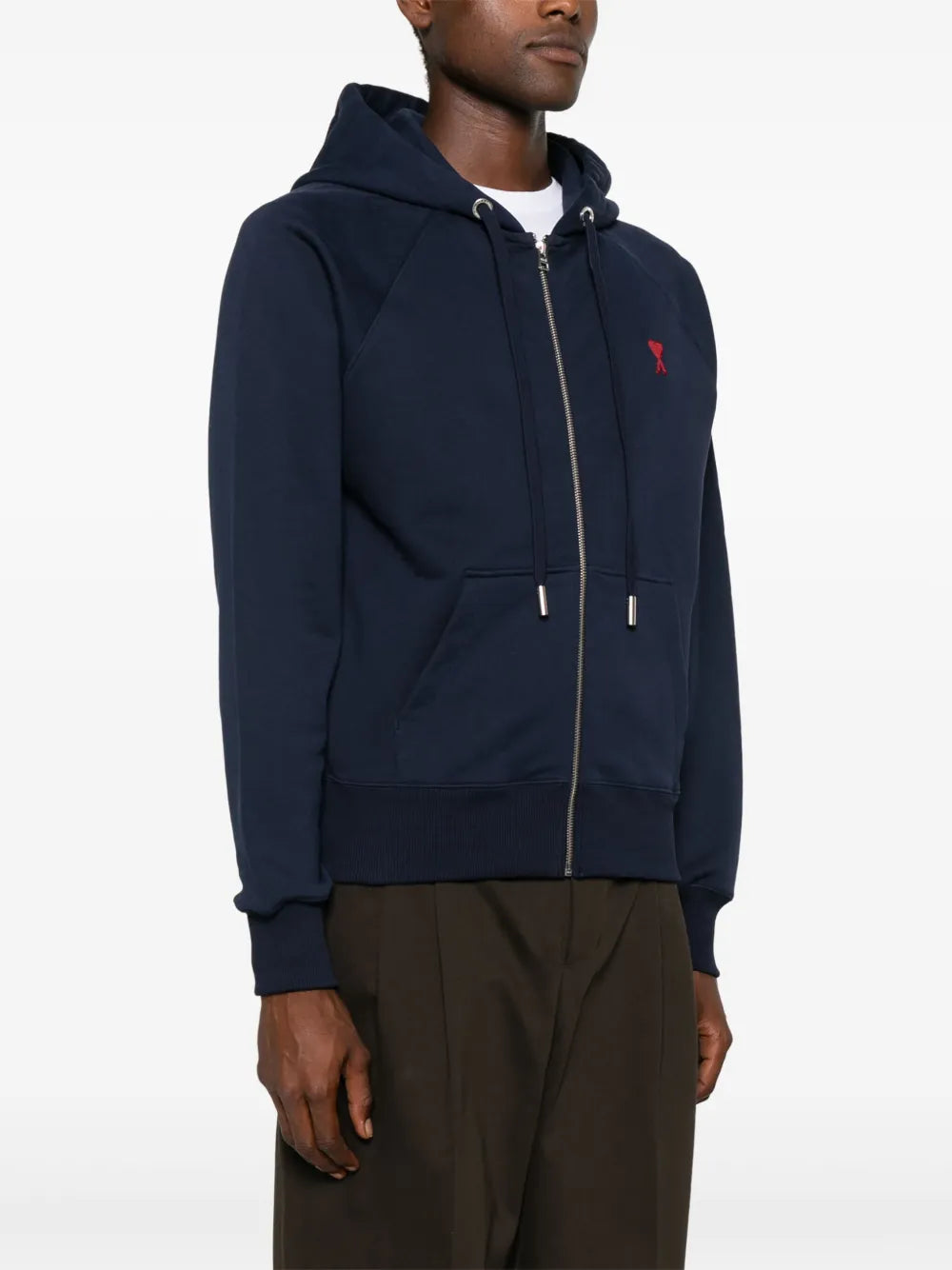 Sweatshirts Sweat zippé Ami de coeur Ami PARIS Bleu foncé Unisexe