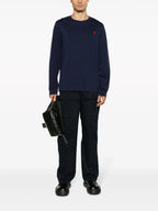 T-shirts Long Sleeve T-Shirt Ami PARIS Dark blue Unisex