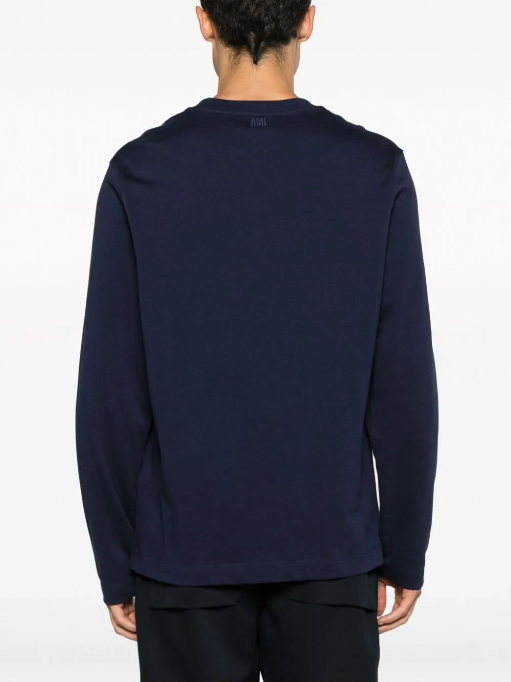 T-shirts Long Sleeve T-Shirt Ami PARIS Dark blue Unisex