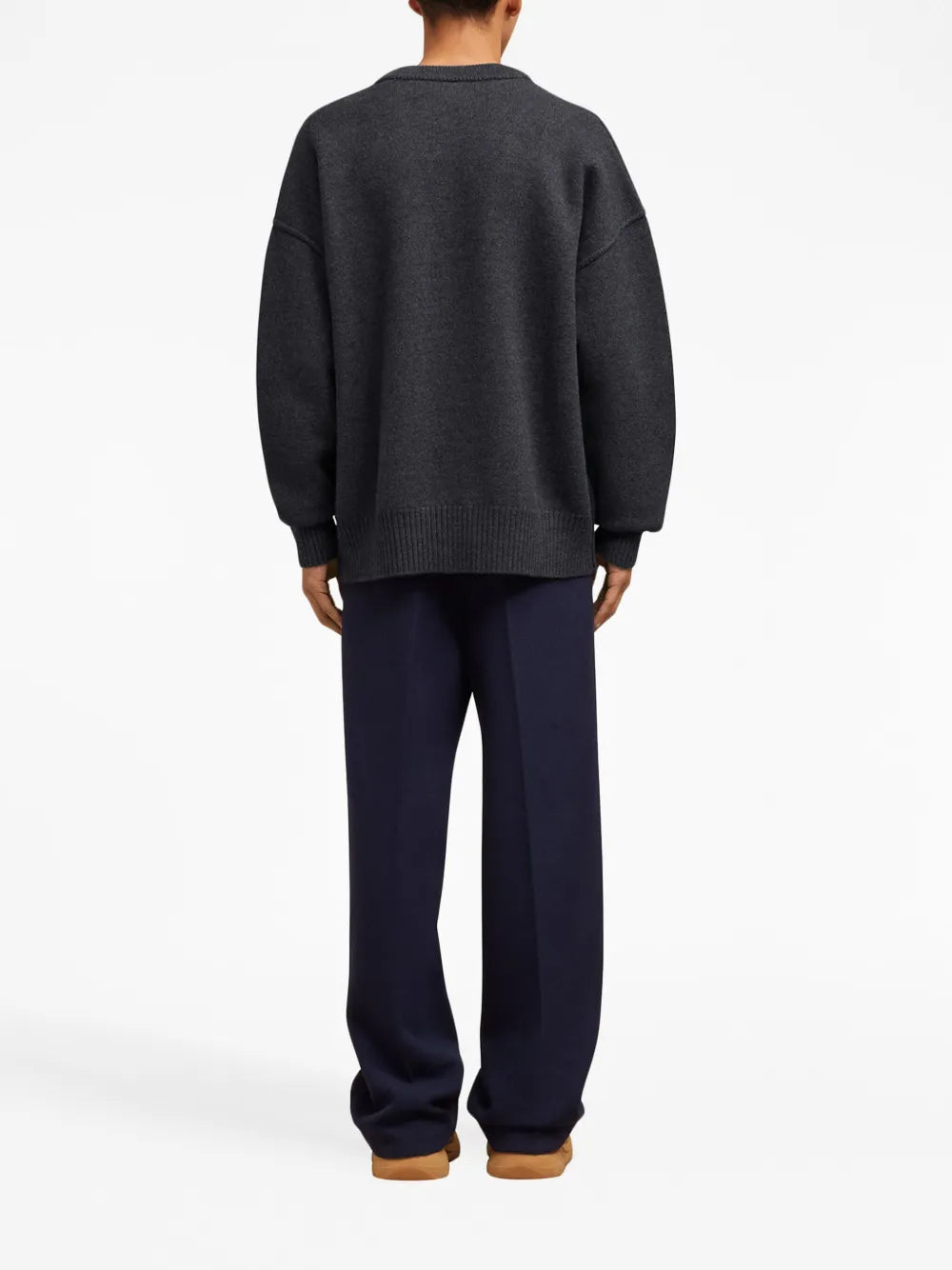 Strickwaren Ami de Coeur Cardigan Ami PARIS Grau Unisex