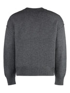 Strickwaren Ami de Coeur Cardigan Ami PARIS Grau Unisex