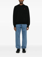 Sweatshirts Ami de Coeur Sweatshirt Ami PARIS Black Unisex